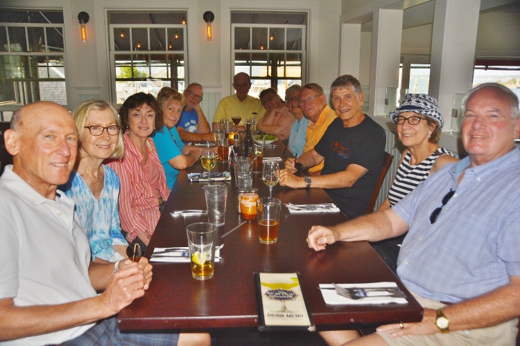 at the Seafood Shanty